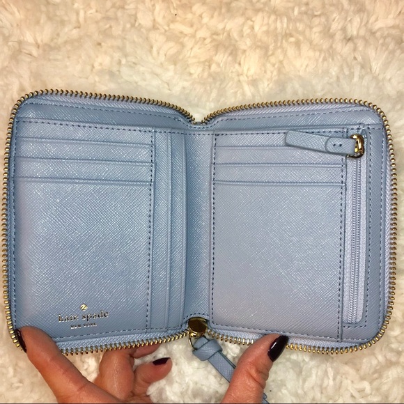Kate Spade light blue “darci” wallet - Picture 2 of 7